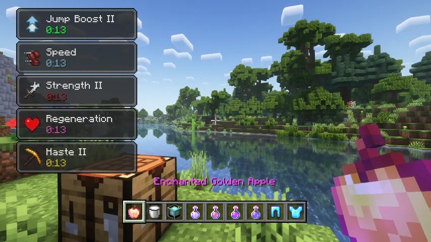 Stylish Effects Mod (1.21.11) Screenshot