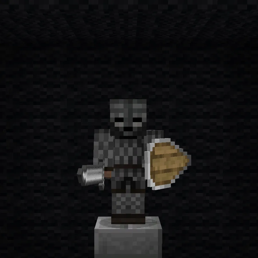Epic Knights: Shields Armor and Weapons Mod (1.21.1) Screenshot