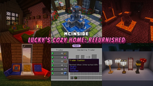 Lucky's Cozy Home: Refurnished Mod (1.21.1, 1.21)