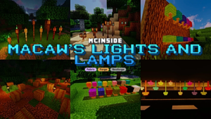 Macaw's Lights and Lamps Mod (26.1, 1.20.6) – New Light Sources
