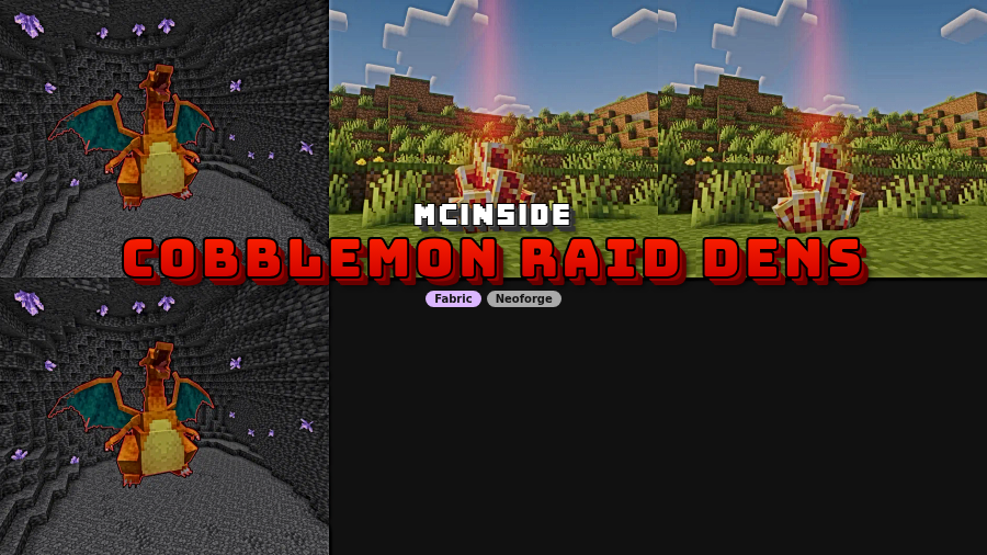 Cobblemon Raid Dens Mod (1.21.1) - thumbnail