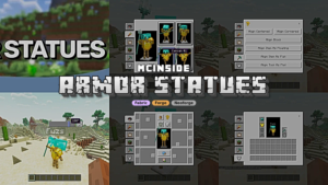 Armor Statues Mod (1.21.11, 1.20.4)