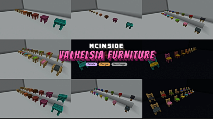 Valhelsia Furniture Mod (1.21.10) - thumbnail
