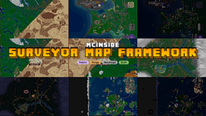 Surveyor Map Framework Mod (26.1, 1.20.1) – Unified API, Networking