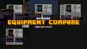 Equipment Compare Mod (1.21.5) - Displaying Side-by-side Descriptions