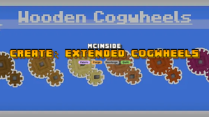 Create: Extended Cogwheels Mod (1.20.1, 1.19.2) - More Cogwheels