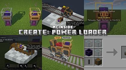 Create: Power Loader Mod (1.21.1) - thumbnail
