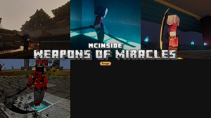 Weapons of miracles Mod (1.20.1, 1.19.2) – More Weapon, Animations