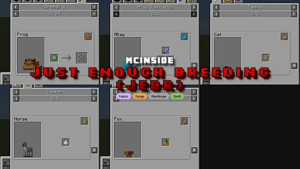 Just Enough Breeding (JEBr) Mod (1.21.11, 1.20.6) – Creature Breeding