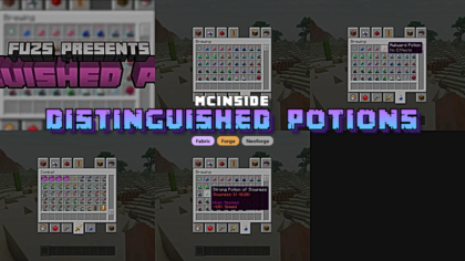 Distinguished Potions Mod