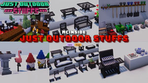 Just Outdoor Stuffs Mod (1.20.1, 1.19.2) - Picnic Tool Set