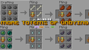 More Totems of Undying Mod (1.21.11, 1.20.6) - More Ways to Revive