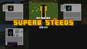 Superb Steeds Mod (1.21.11, 1.20.6) – Advanced Horse Mechanics
