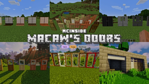 Macaw's Doors Mod (1.21.11, 1.20.6) – Doors with Every Wood Color