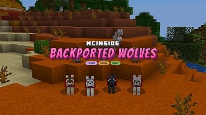 Backported Wolves Mod (1.20.4) - thumbnail