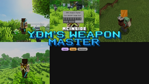 YDM's Weapon Master Mod (1.21.11, 1.20.4) – Back Weapons